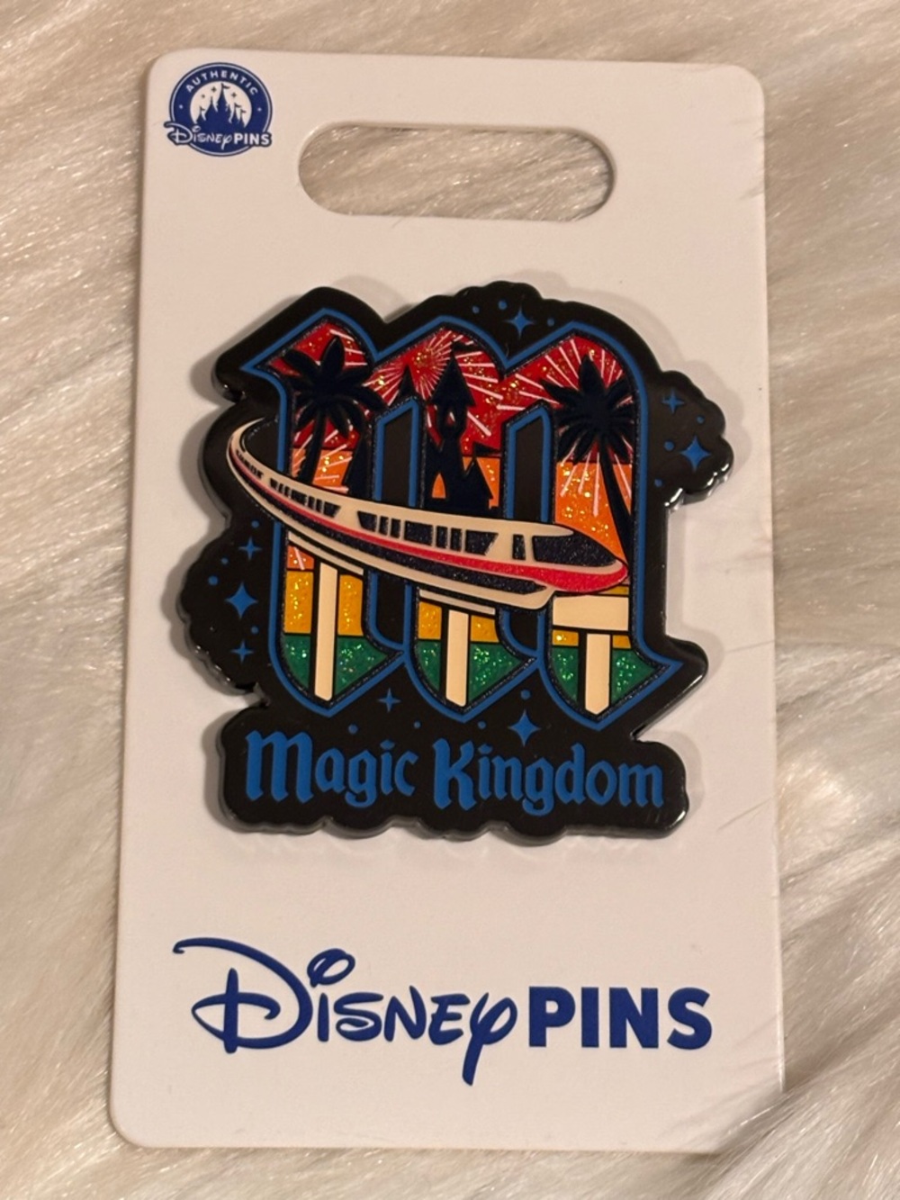 2026 Disney Parks Walt Disney World Magic Kingdom Monorail M Pin OE New